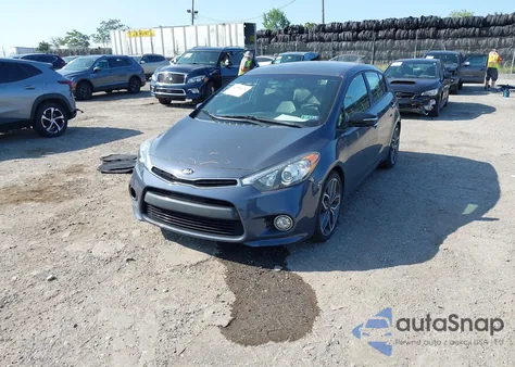 2016 Kia Forte Sx from USA, damaged, VIN KNAFZ5A35G5631861